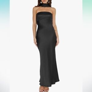 Elegant Black Evening Gown